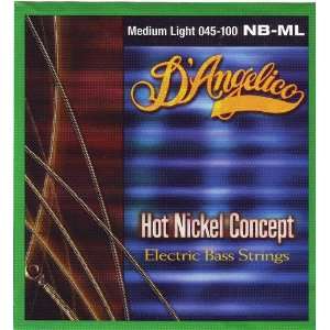  DAngelico Electric Bass Nickel Roundwound Skinny, .045 