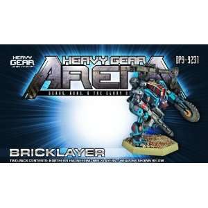 Heavy Gear Arena Bricklayer Engineering Gear Two Pack (2 minis, extra 