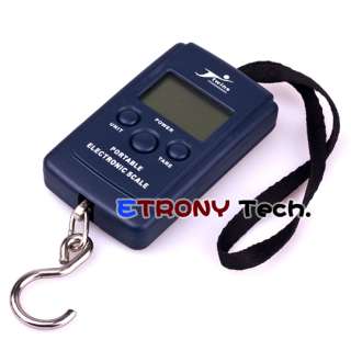 40 kg 410​oz 1 Digital Weight Fishing Hanging Scale LC8  