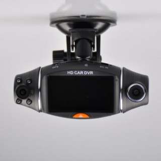 GPS car dvr Dual lens camera recorder 2.7 LCD DVR Video Dashboard 