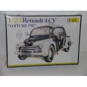  Renault 4CV Voiture Pie Plastic Car Model Kit 