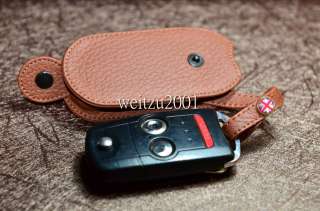 Leather Key Fob For Acura RSX TSX TL ZDX TSX MDX DB  
