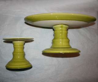 round stand 6 Tall, 6 3/4 diameter top 1 oval top stand 7 Tall 