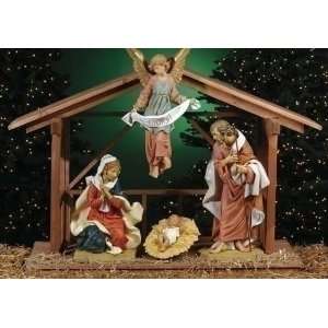   Fontanini 27 Religious Wooden Nativity Stable #50032