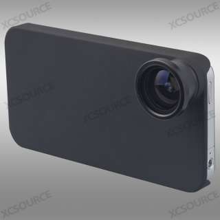 8X Zoom Lens + 160° Fish Eye Lens + Tripod + Case Kit for iPhone 4S 