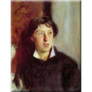  Vernon Lee 12x16 Streched Canvas Art by Sargent, John 