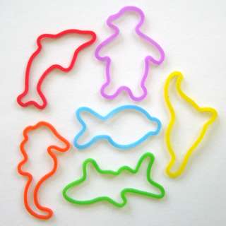 Silly Bandz Sea Creatures Rubber Bands Pack of 24  