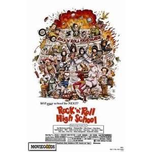  Rock n Roll High School   Movie Poster   27 x 40