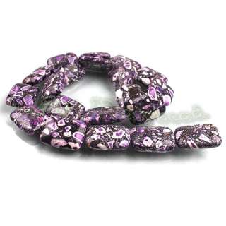   Rectangle Gemstone Turquoise Jewelry Making Loose Beads 110424+  