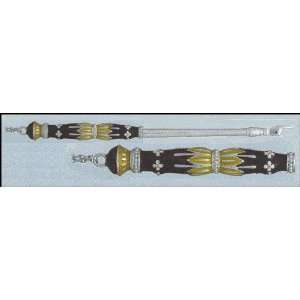  Torah Pointer Yad with Beautiful Enamel Handle and Crystal 