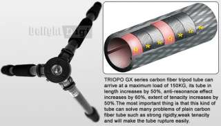K9B Photography Tripod GX 1128 4 section carbon fiber  
