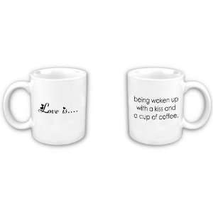  Love is Being Woken Up Coffee Mug 