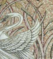 117x53.04Lovely Animal Marble Mosaic Art Tile(polish)  