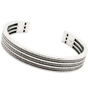   stainless steel style 8.5 mens bangle David Ashley Jewelry