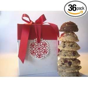 Gift Boxes of Fresh Baked Mixed Flavour Cookies 12 Cookies per Box 