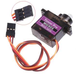 MG90S Metal Geared Micro Tower Pro Servo For Plane Helicopter Boat 
