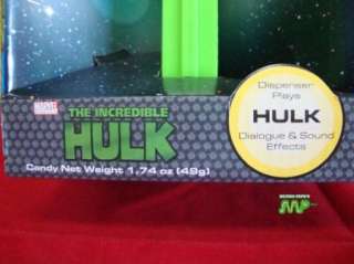 The Incredible HULK Giant PEZ Marvel Comics Collection  