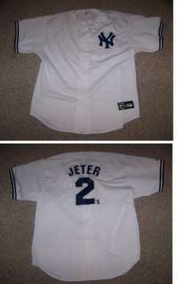 DEREK JETER #2 NEW YORK YANKEES Baseball Jersey  