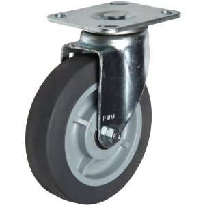  Caster, Swivel, TPR Rubber Wheel, Ball Bearing, 475 lbs Capacity, 6 