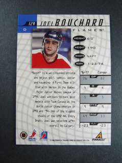 1997 98 Be A Player Autographs #129 Joel Bouchard Card  