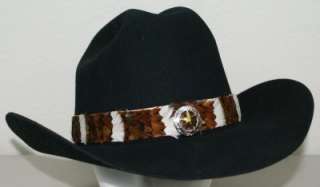 Brand New GIDDY YUP 3HB11 Feather Hatband TENDERFOOT Pheasant Crest 