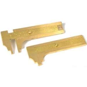   Sliding Brass Millimeter Gauge Gem Bead Caliper 60mm 