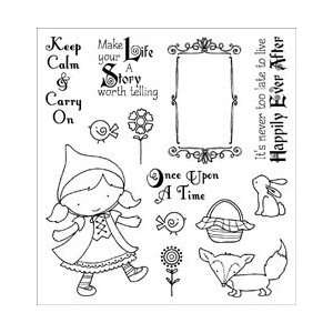  Darcies Cling Mounted Rubber Stamps Little Red