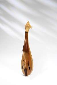 EMS Soprano Rebec Rebeck, Medieval Violin Lyre, Bow NEW  