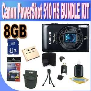 Canon PowerShot ELPH 510 HS 12.1 MP CMOS Digital Camera with Full HD 