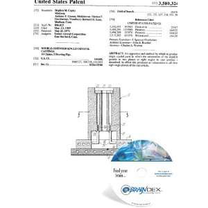   Patent CD for DOUBLE ORIENTED SINGLE CRYSTAL CASTINGS 