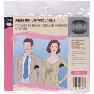 Disposable Garment Shields 3/Pair Black 