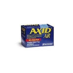  Axid Ar Acid reducer Tablets relief of Heartburn   50 Ea 