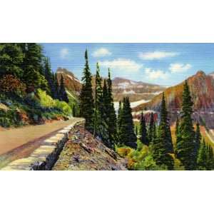  Going to the Sun Hwy., Glacier National Park   Fine Art 