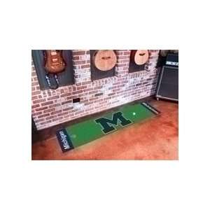  Michigan Wolverines Putting Green Mat 18x72 Sports 