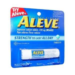  Aleve 10s Vial Tablet (Pack of 12) Health & Personal 