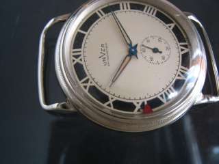 VINTAGE UNVER AVIATOR MANUAL WIND SWISS WATCH FROM 1940  