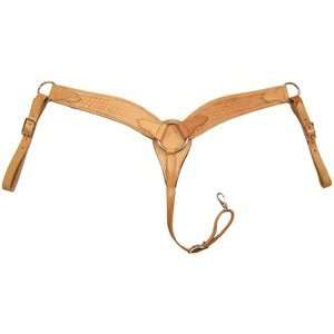  Cavalry Roping Breast Strap   Basket Stamped Sports 