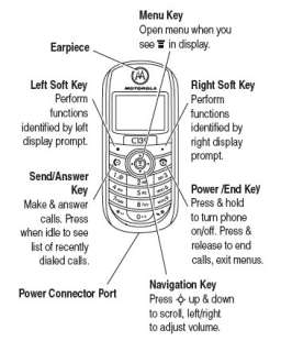  Motorola C139 Prepaid Phone (Tracfone) Cell Phones 