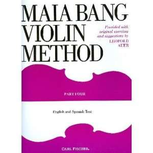  Bang, Maia   Violin Method Book 4 English and Spanish Text 