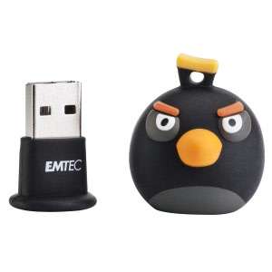   EMTEC A106 Angry Birds 4 GB USB 2.0 Flash Drive   Black Bird by Emtec