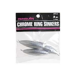  SINKER TORPEDO CHRM RNG 3OZ 6P