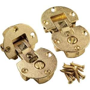   Brass   Fully Adjustable Concealed Fall Flap Hinges
