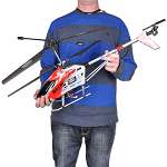 Syma S033G Large (125 Scale) Gyro Twin Propeller R/C Helicopter w/LED 