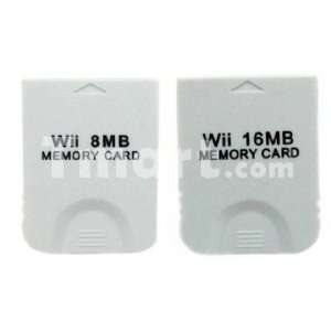  8MB and 16MB Memory Card for Nintendo Wii Video Games