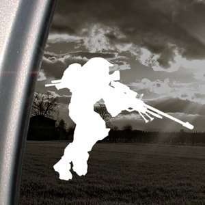  Halo 3 Decal Spartan Sniper PC Xbox 360 Car Sticker 