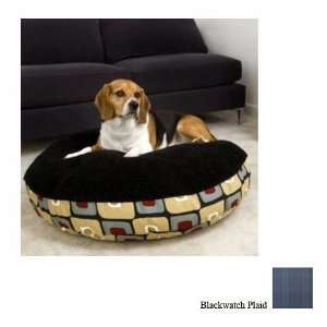   Pet Bed, Black Snoozer with Fur, X Large, Blackwatch Pld