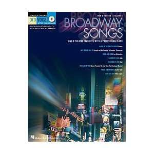   Broadway Songs For Male Singers Book and CD Musical Instruments