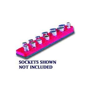  3/8 in. Drive Magnetic Hot Pink Socket Holder 5.5 22mm 