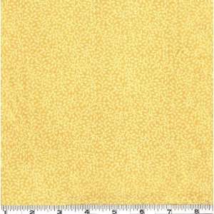  45 Wide Jasmines Palace Vines Yellow Fabric By The Yard 