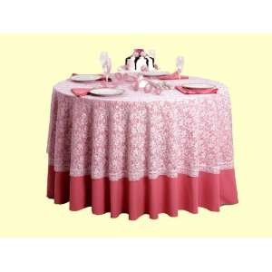  Lace Tablecloth, White, 45X45